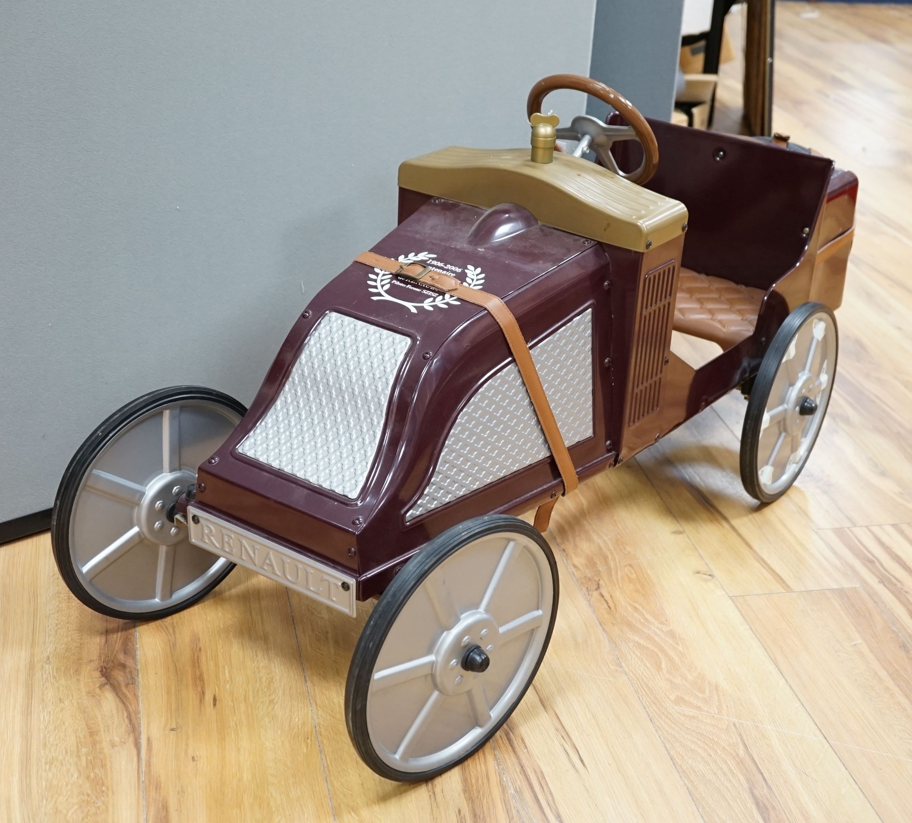 A Renault 2006 centenary child’s pedal car 110cm